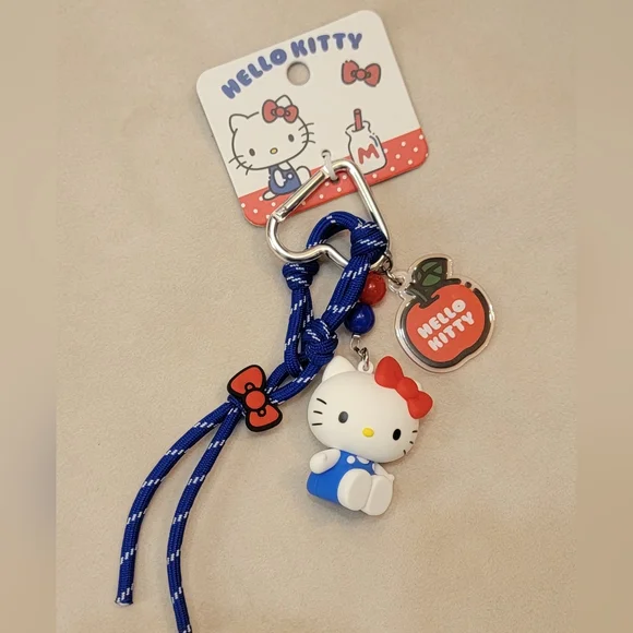 NEW Hello Kitty keychain purse dangler charm Sanrio - Picture 2 of 6